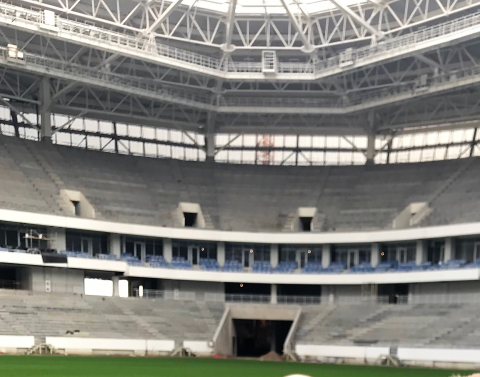 Леонид Ставицкий: Строительная готовность стадиона в Калининграде составляет почти 90 процентов