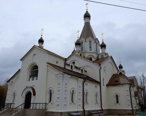 Владимир Ресин: Завершены работы на храме в честь иконы Божией Матери Неопалимая Купина